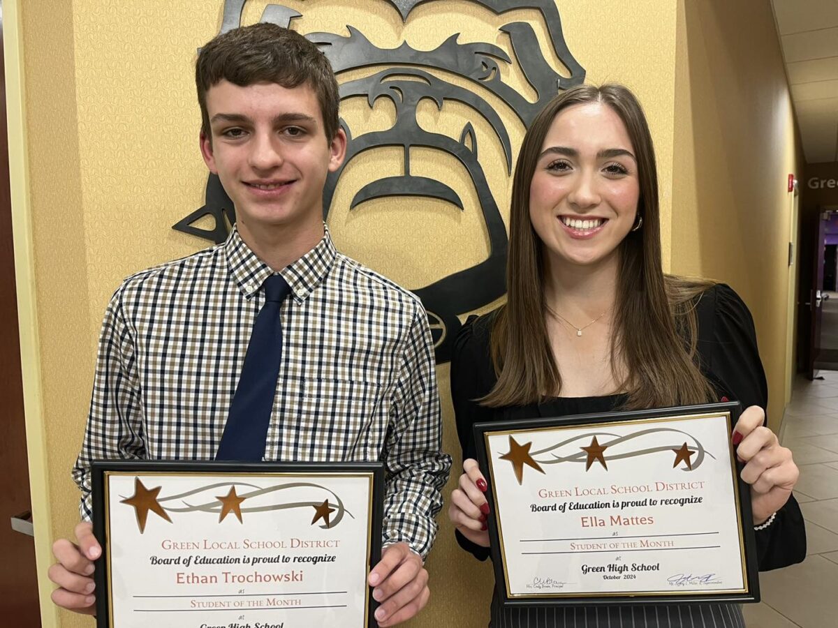 Ethan Trochowski (left) and Ella Mattes (right)