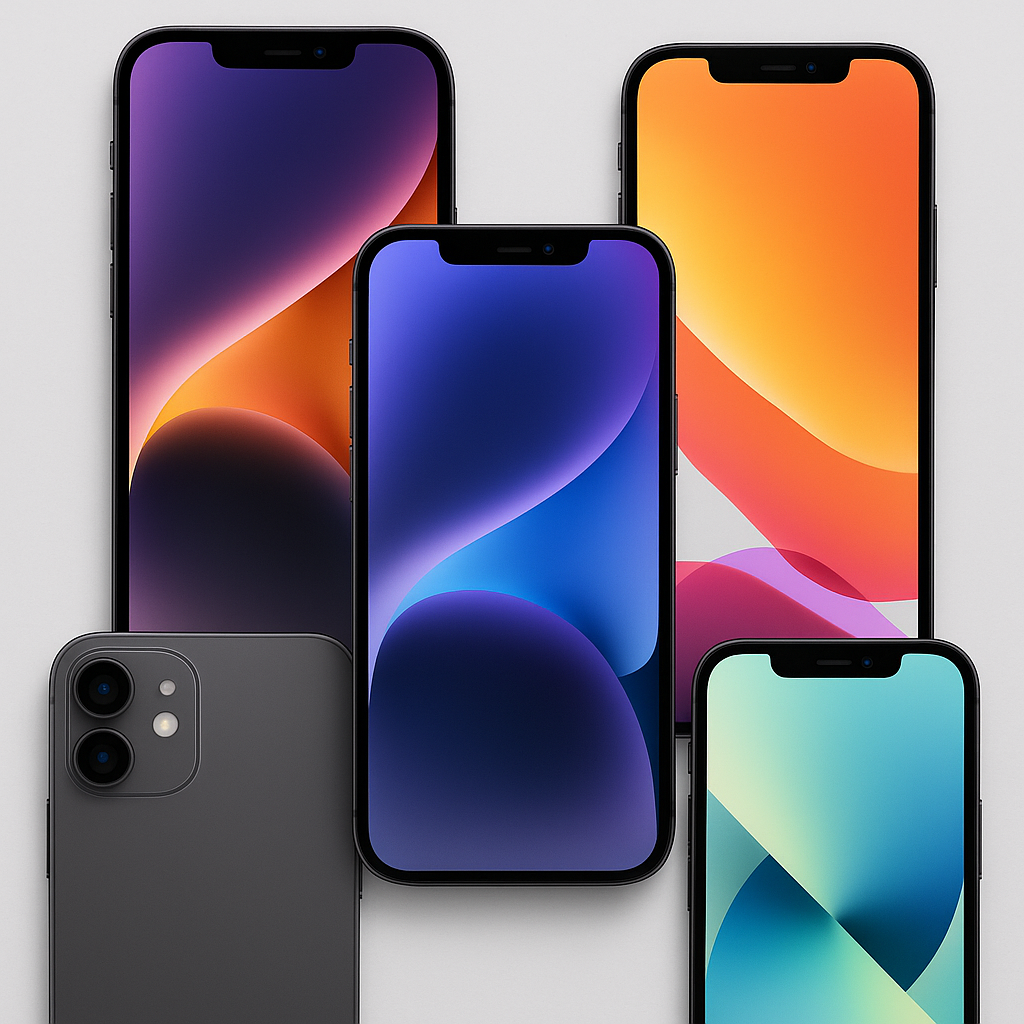 (Stock image rendering. Not actual Apple releases.)