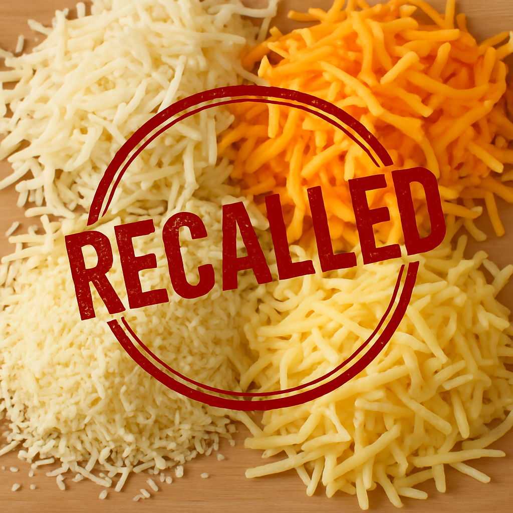 Grated Cheese Recalled Across the Nation