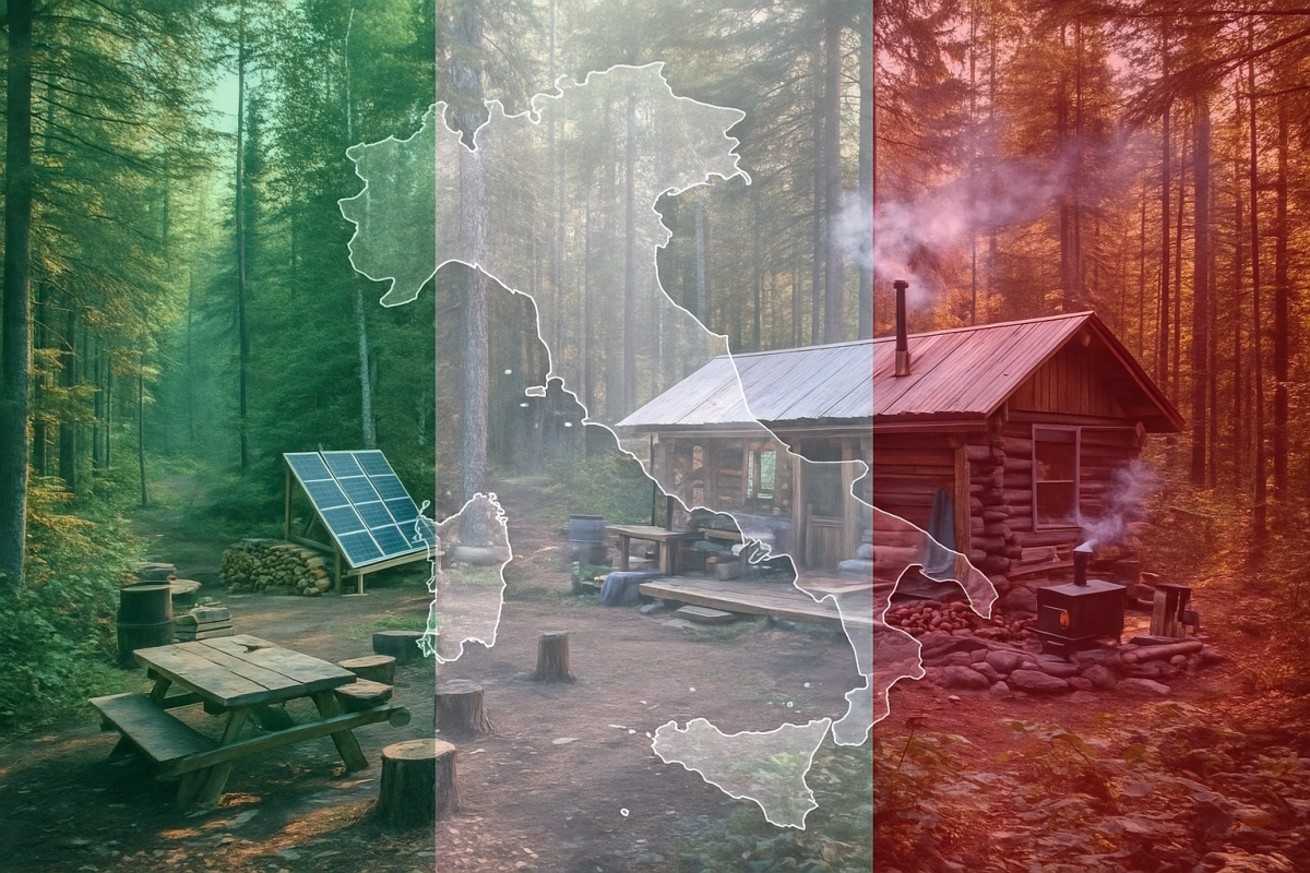 Family Living Off-Grid in Italy Faces Court Intervention