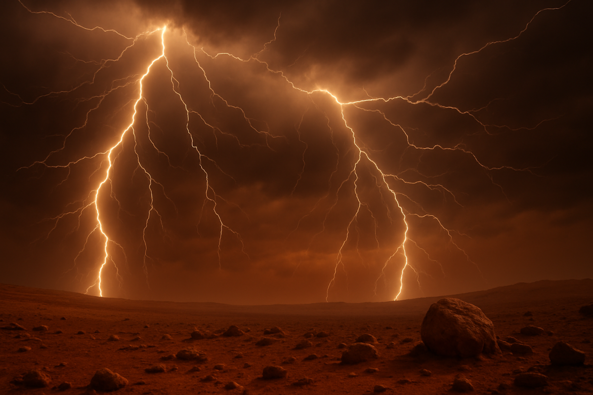 NASA Confirms First-Ever Thunder on Mars