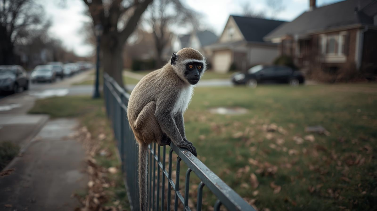 Mystery Monkeys Cause Confusion in North St. Louis