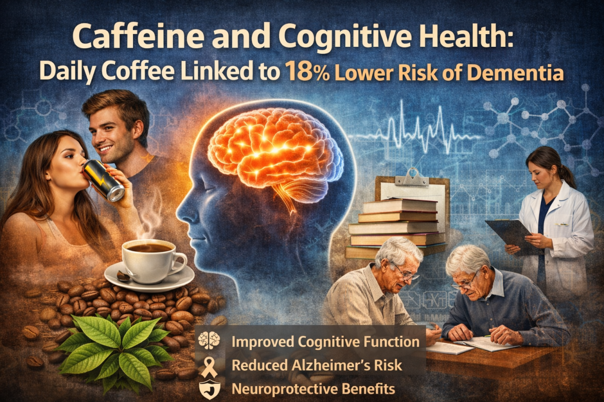 Studies Found that Caffeine can be Linked to Reduced Chances of Dementia