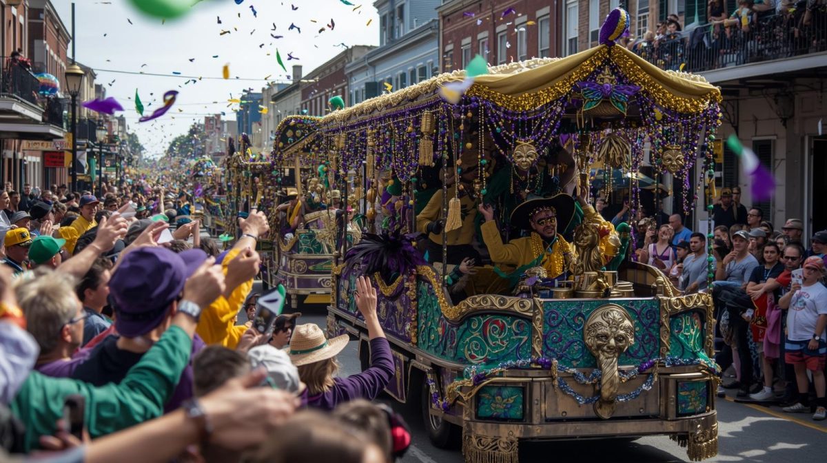 Mardi Gras Hits off in New Orleans to Mark the Beginning of Lent