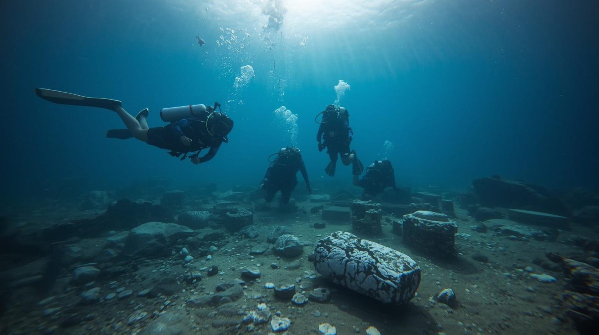 Divers find marble treasure from Athen’s Acropolis in the Aegean Sea