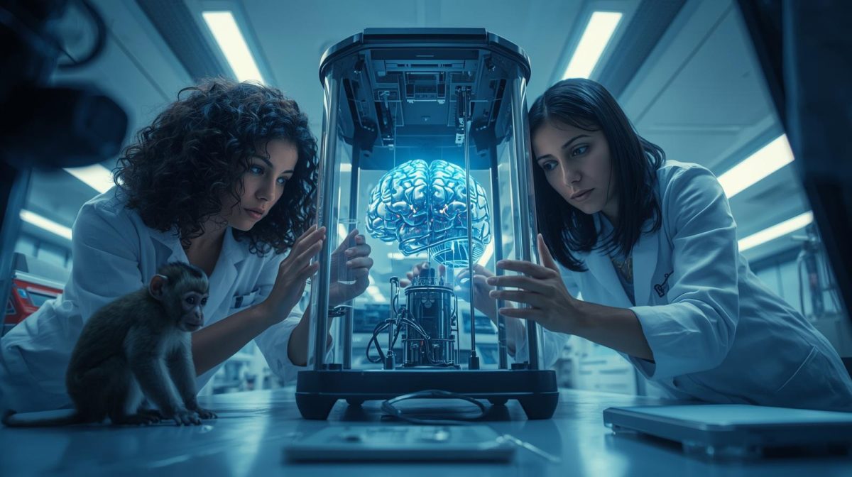 Scientist use Monkeys to Create an AI Brain