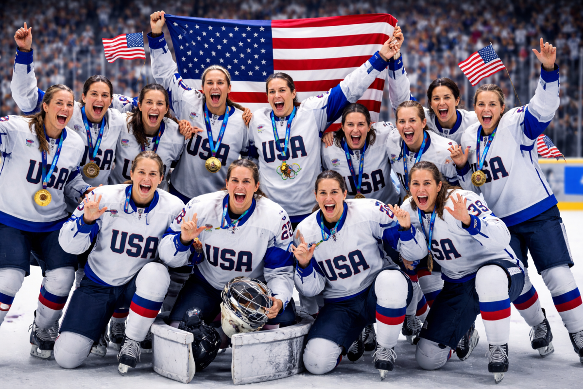 Trump Makes Joke about Women's Hockey After Their Win Against Canada